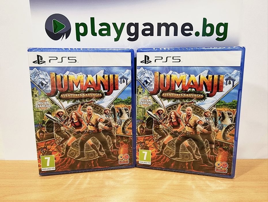Чисто нова Игра JUMANJI: Wild Adventures (Aventures Sauvages) за PS5