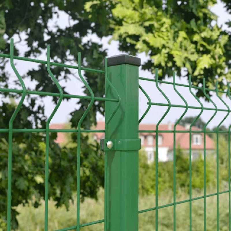 Panou bordurat Zincat / Verde /Sistem Gard Complet 1.7 X2 M - TOP PRET