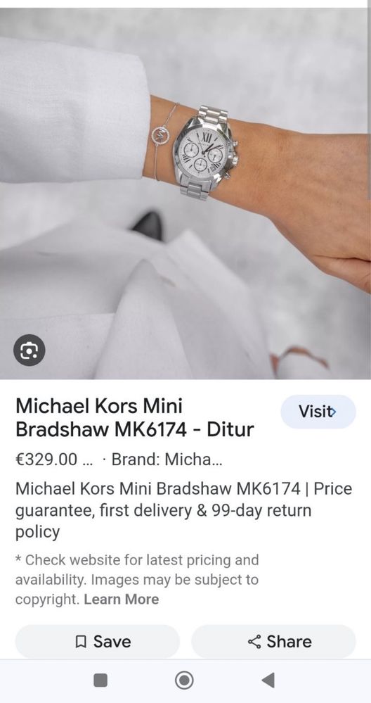 Michael Kors страхотен оригинален часовник