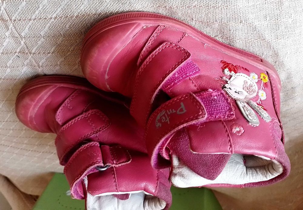 Детски кожени боти за момиче Ponte, 22 номер