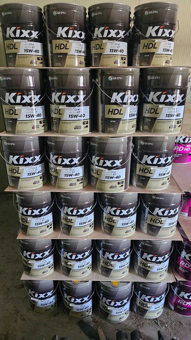 Масло моторное Kixx HDL CI-4/E-7 15W-40 синтетическое 20 л