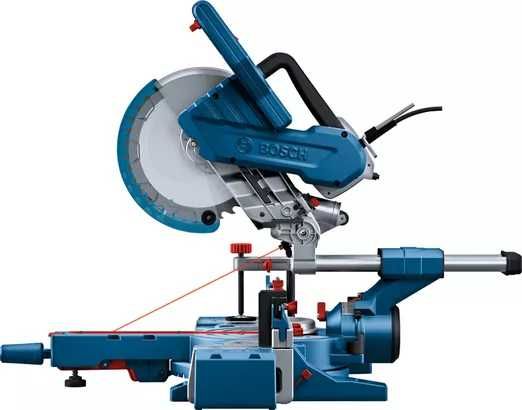 Потапящ циркуляр Bosch GCM 254 D, 1800 W, 254 мм