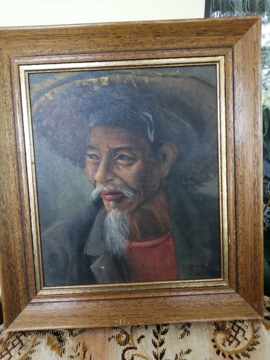 Tablou semnat goya B + L, ulei pe panza