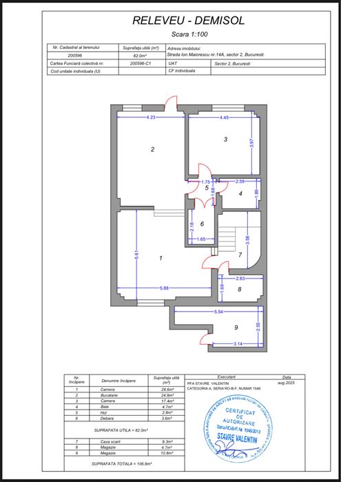 Apartament 2 camere, metrou Obor, direct proprietar