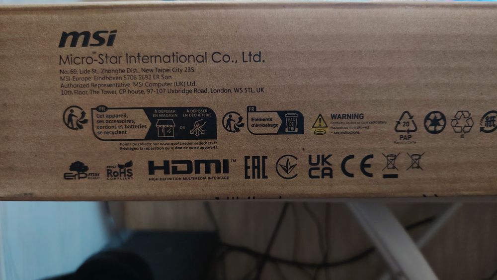 Ноутбук Msi новый.