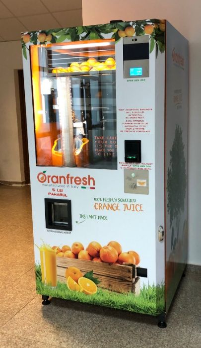 Aparate Automate Vending de Fresh de Portocale