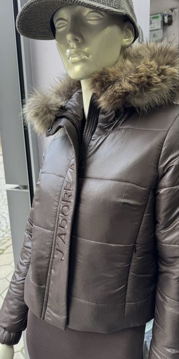 Кафяво яке Авин с бродерия