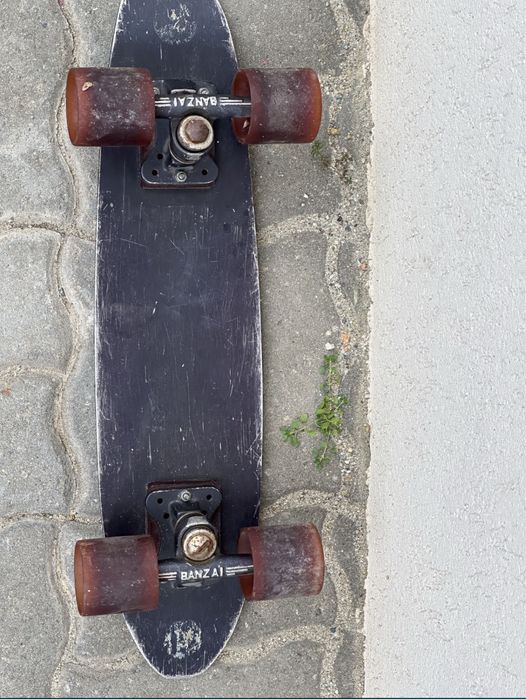 Skateboard aluminiu Banzai model rar de colectie