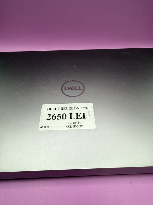 Dell Precision 5555 I910TH 16gb 500GB T2000•Amanet Matei Crangasi•6751