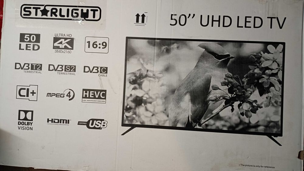 50" UHD 4K Starlight перфектен