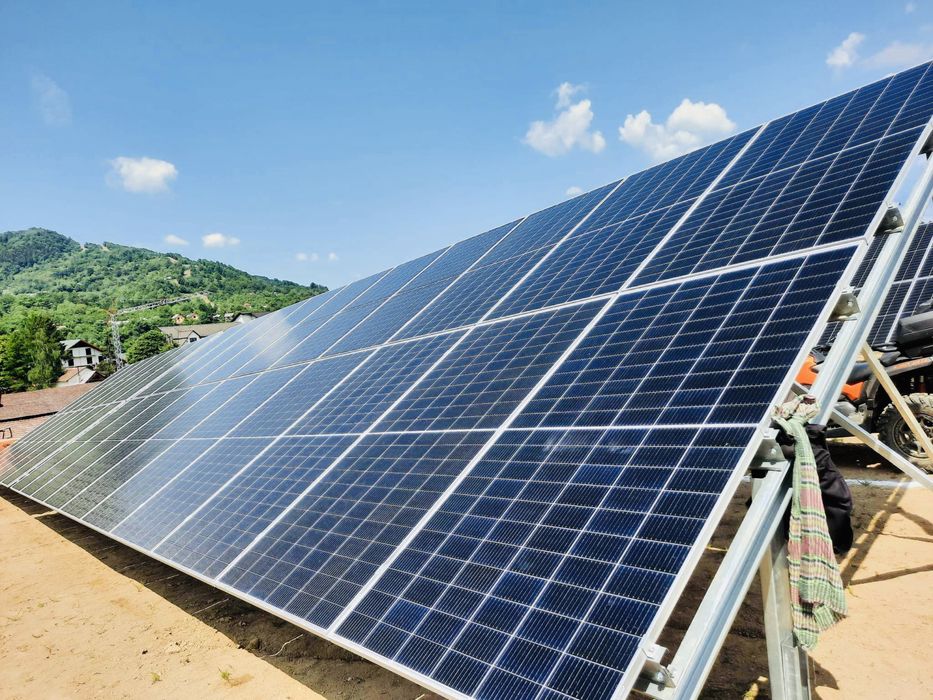 Structura metalica parcuri fotovoltaice , carporturi