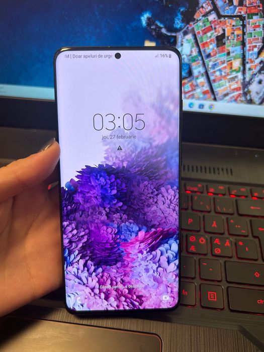Telefon Samsung Galaxy S20 Plus, 5G – 6.7 inch Amoled,128GB, ca nou