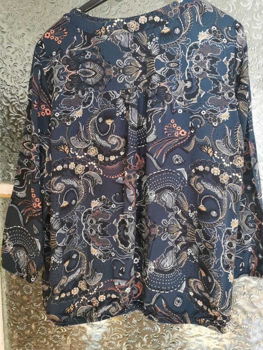 Vand bluza de dama, Tom Tailor, bleumarin, marimea 38, pret 50 lei