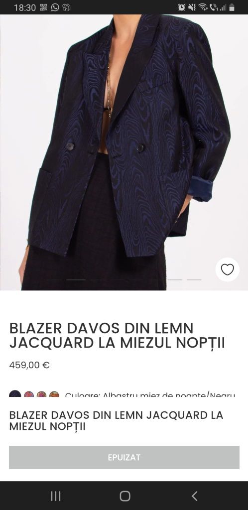 Costum dama tale s-m autentic 100%pentru mai multe detalii