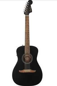 Vand Fender  Joe Strummer Campfire Acoustic Black Satin