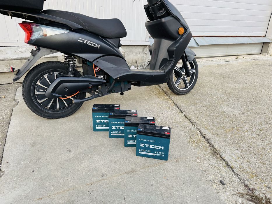 RATE FIXE fara avans, livrare Scuter electric ZTECH 25km/h fara permis