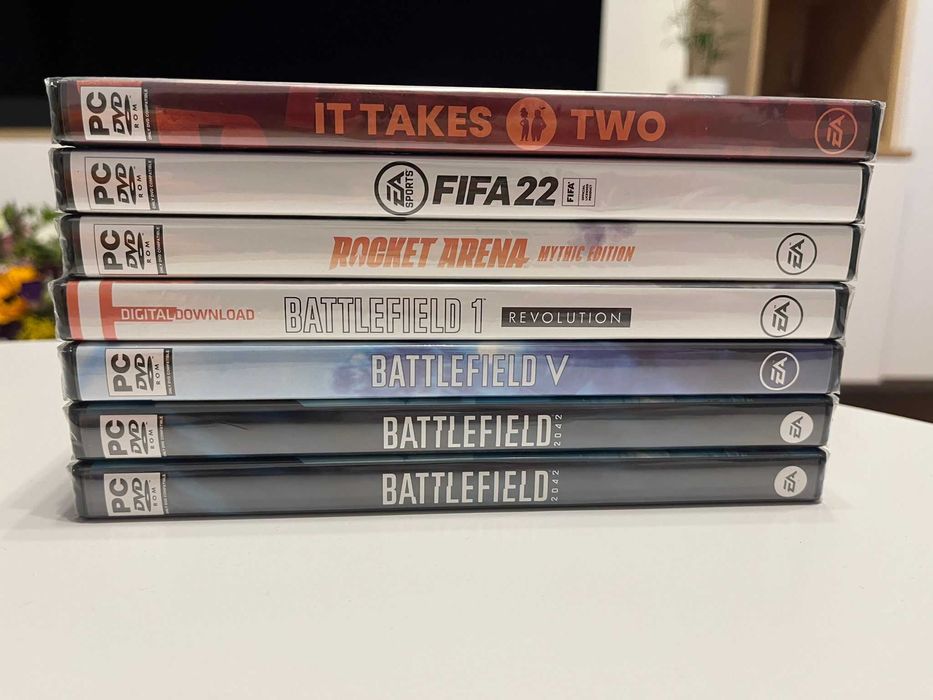 Pachet/colectie 7 jocuri PC