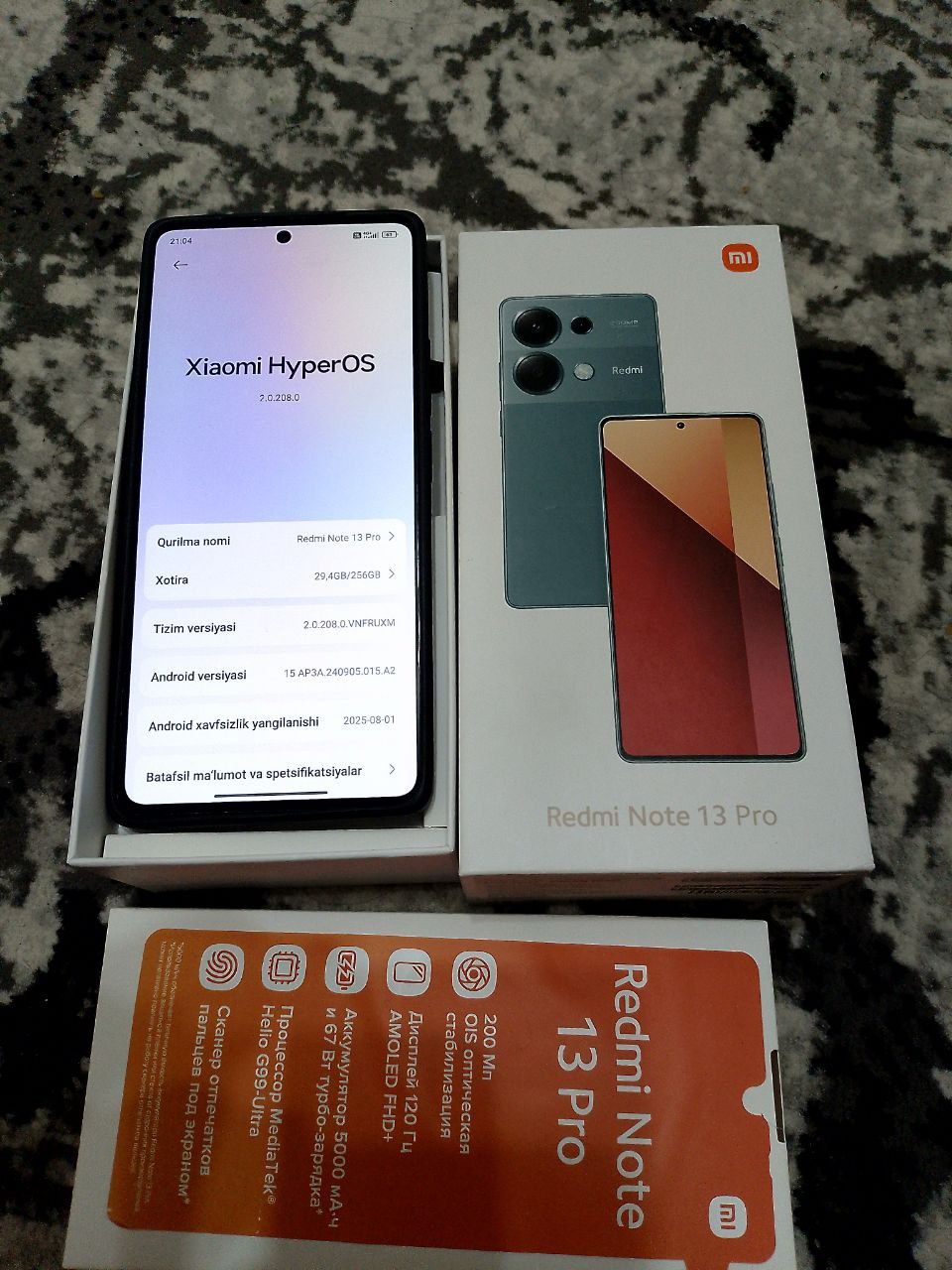 Redmi note 13 pro 8+8/256 Gb