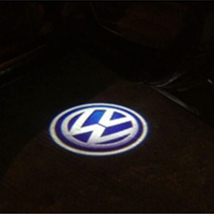 Lampi Led dedicate pentru portiere cu logo Volkswagen passat b5, 5.5