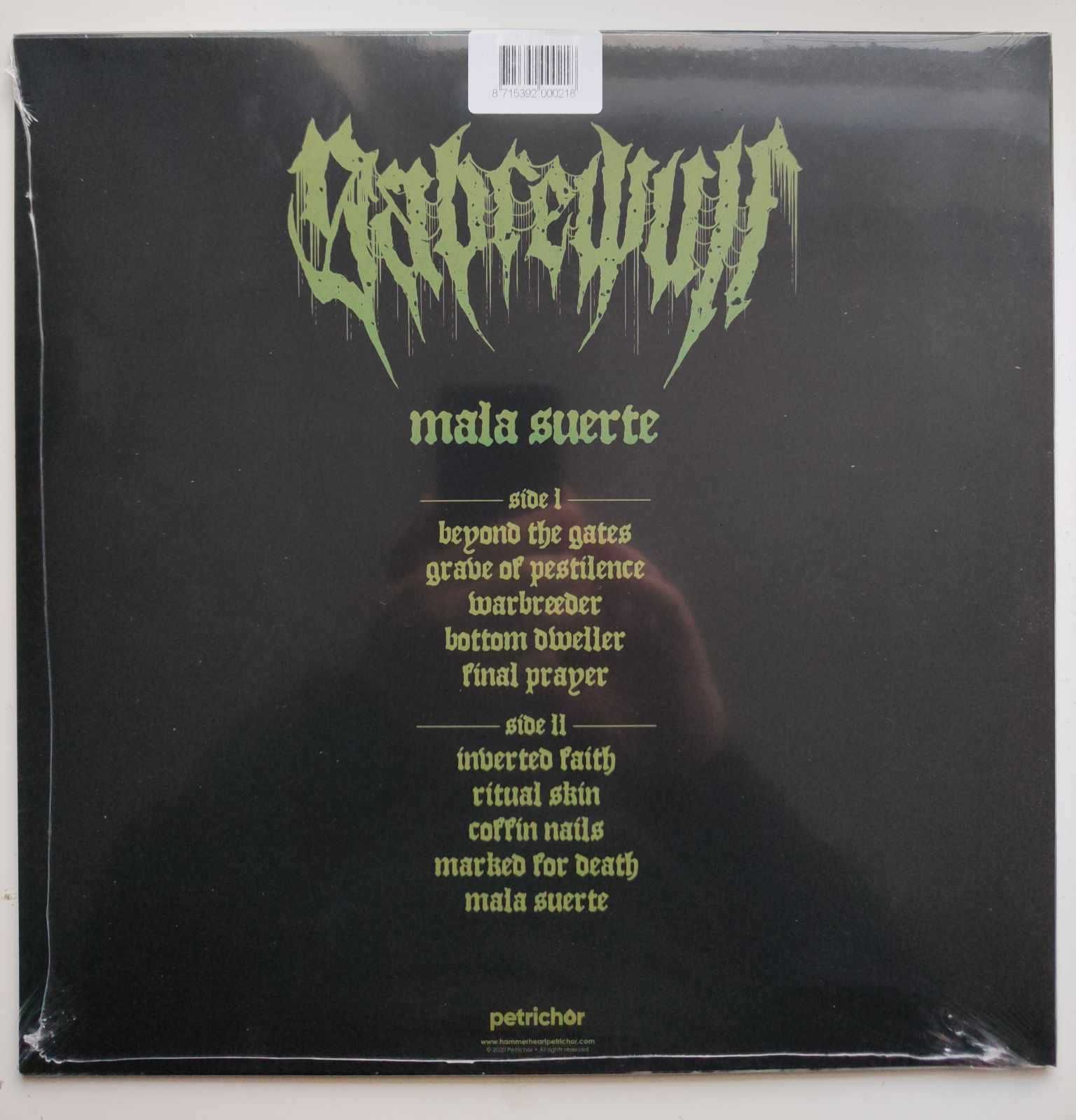 SABREWULF – Mala Suerte – Petrichor LP Black Vinyl