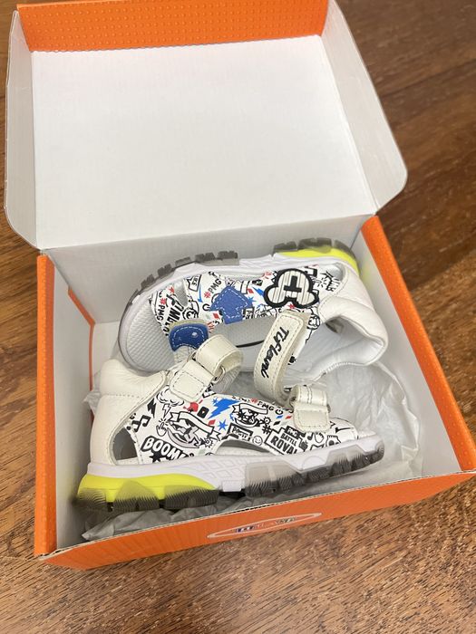 Сандалии детские кожаные