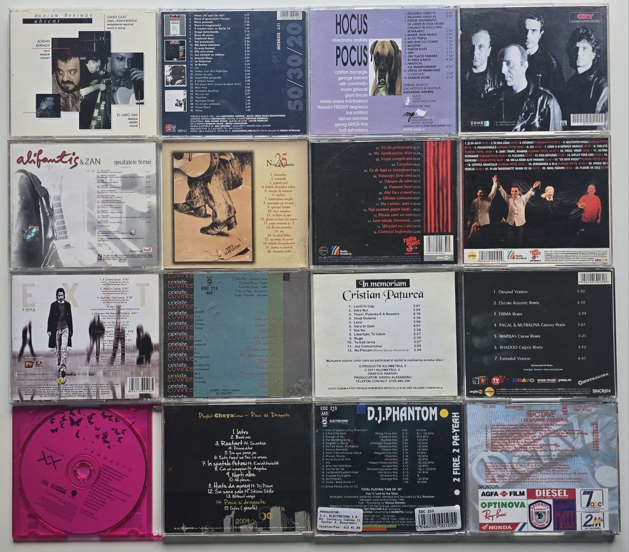 Cd muzica Ro ,folk,rock,pop rock...