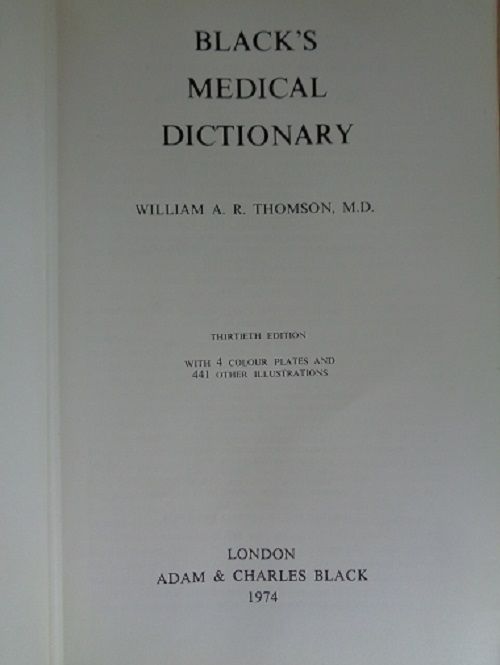 Black's medical dictionary