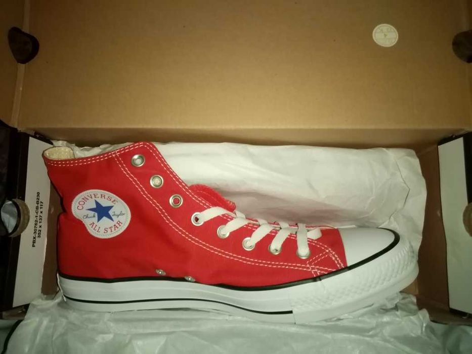 Sneaker inalt Chuck Taylor All Star CONVERSE pe Rosu
