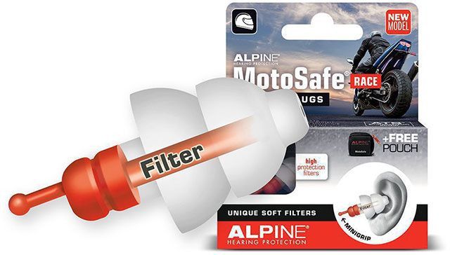 Alpine тапи за уши motosafe race мото тапи шум мотор