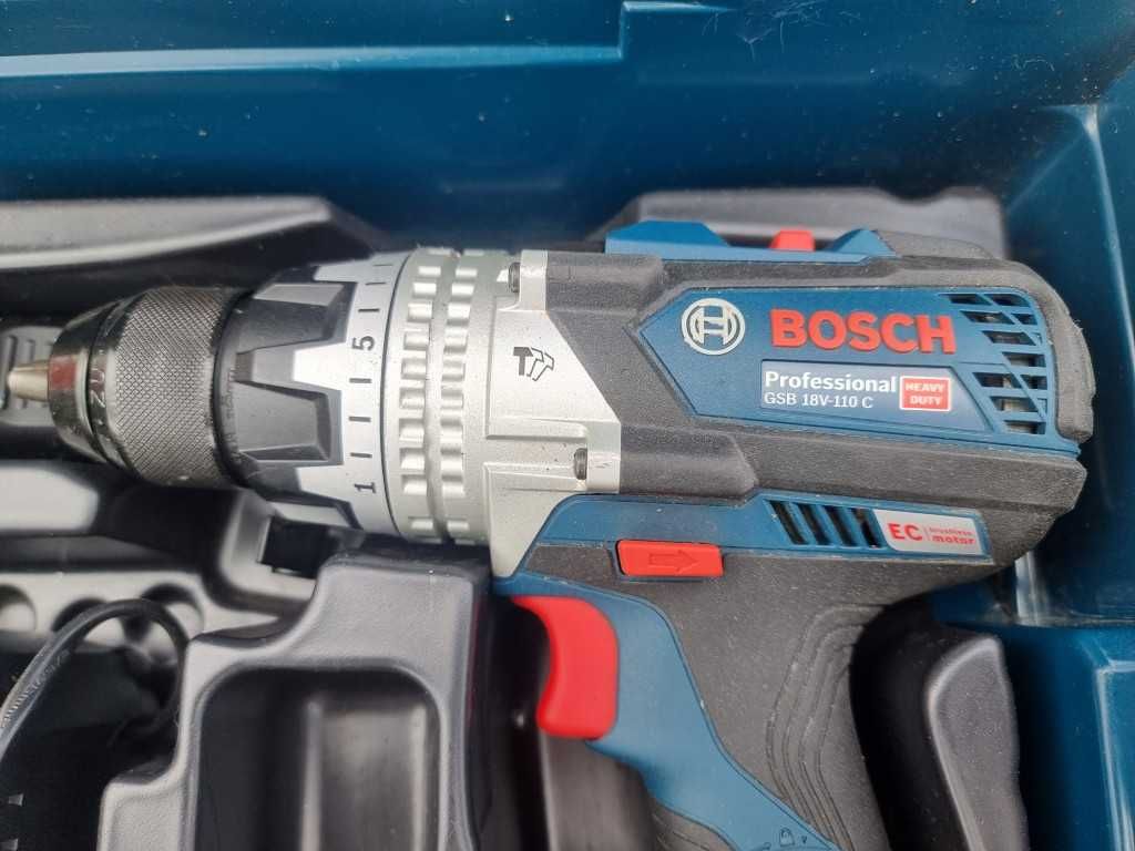BOSCH GSB 18V-110 -GBH 5-40 Акумулаторен ударен винтоверт 18V - 110 Nm