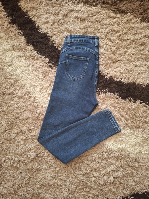 Blugi dama elastici, talie inalta, transport gratuit