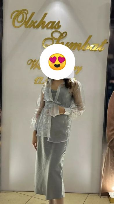 Вечернее платье двойка