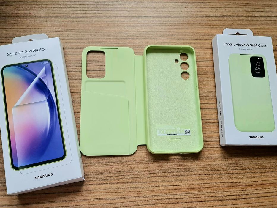 Husa S-View+ Folie ORIGINALA Samsung Galaxy A54 Noua!Activa