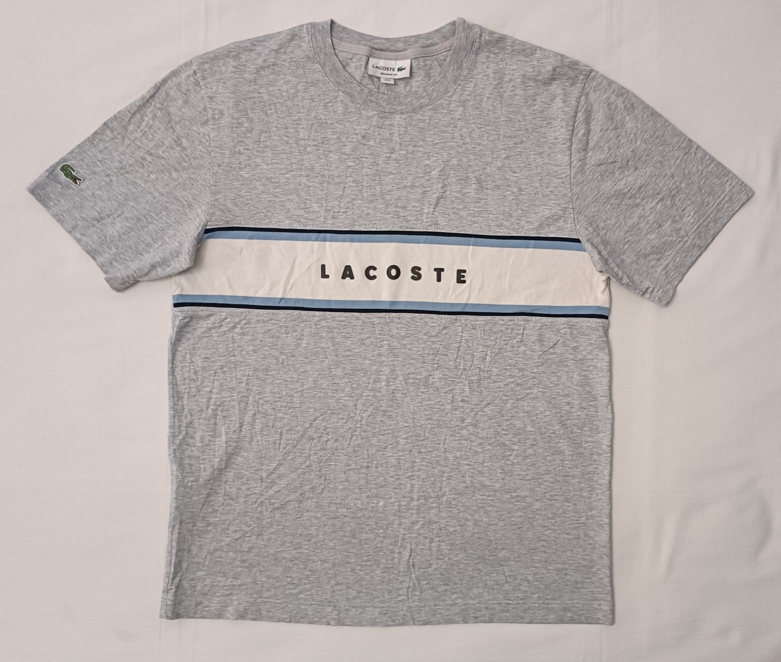 Lacoste T-Shirt оригинална тениска M памучна фланелка