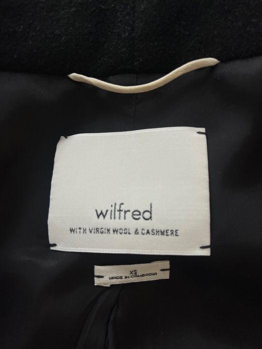 Palton scurt din 70% lana, 5% cashmere