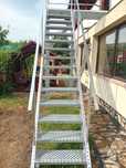 Scara metalica zincata 4mm facem și montaj