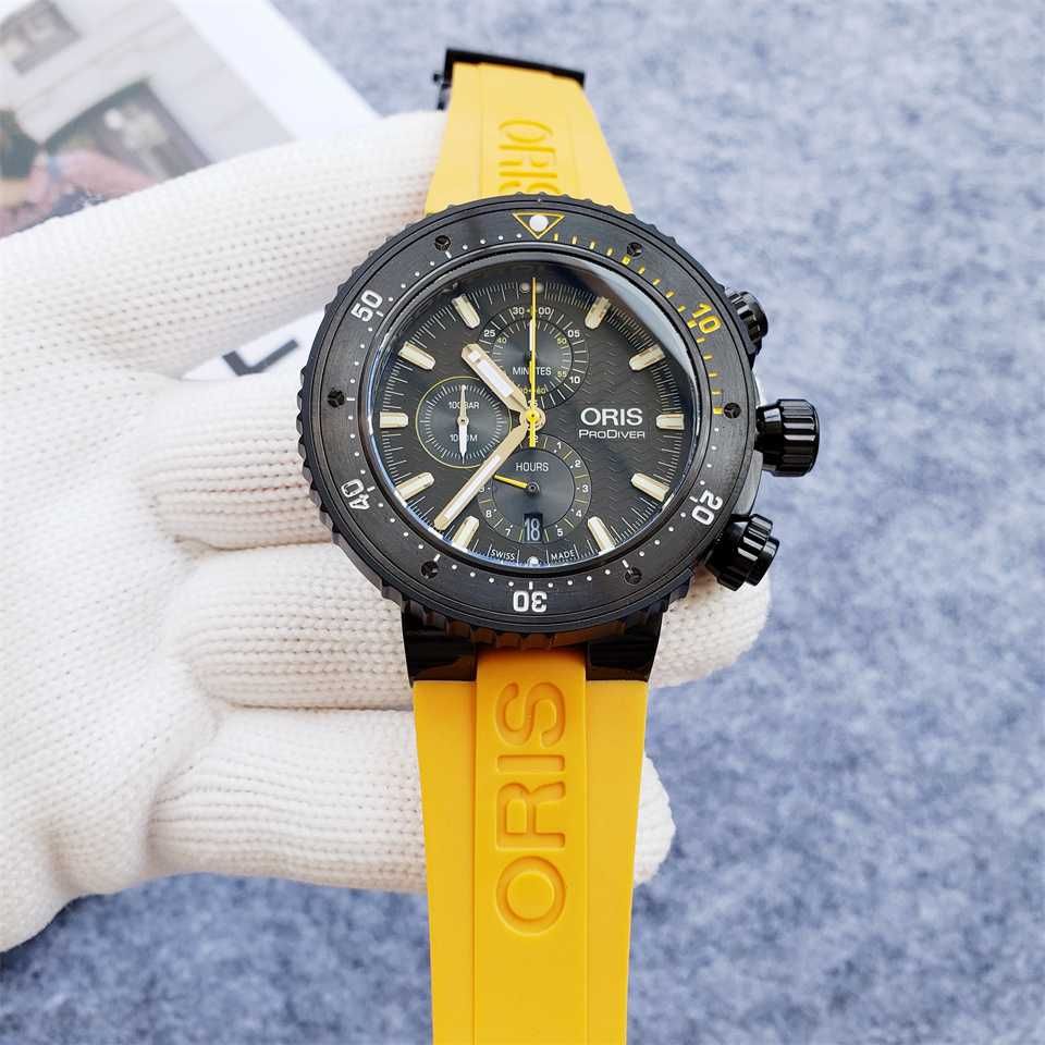 Ceas pentru bărbați cu cuarț Oris ProDiver Dive Control Limited