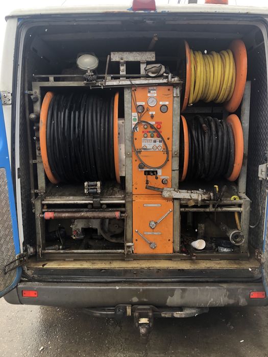 Desfundare canalizare .Camera video inspectie tevi de canal.