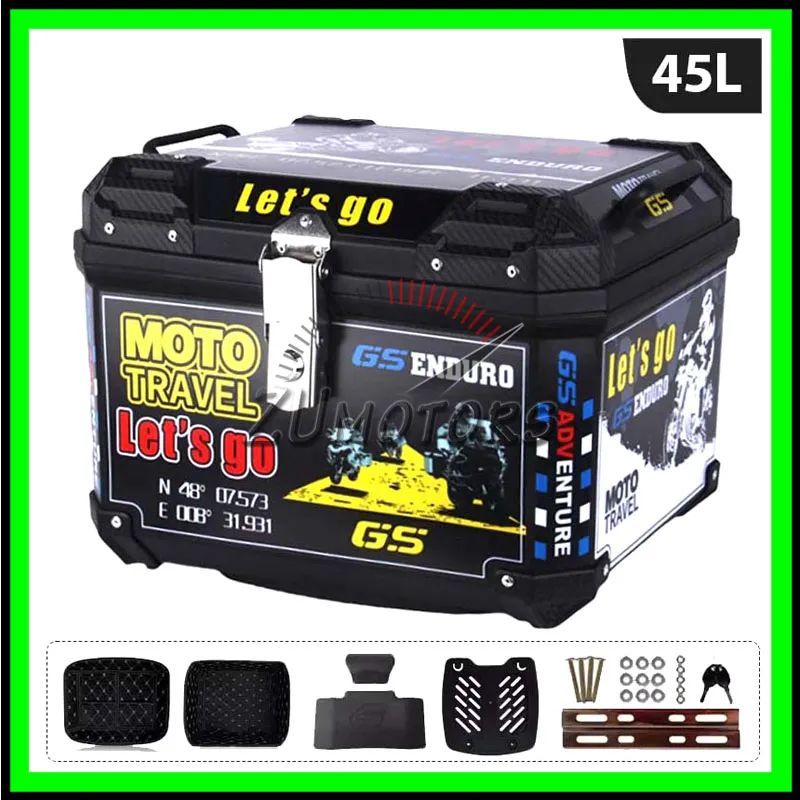 Portbagaj Moto Cross Enduro GS 45L - Cutie Topcase Moto Cross Enduro 45L