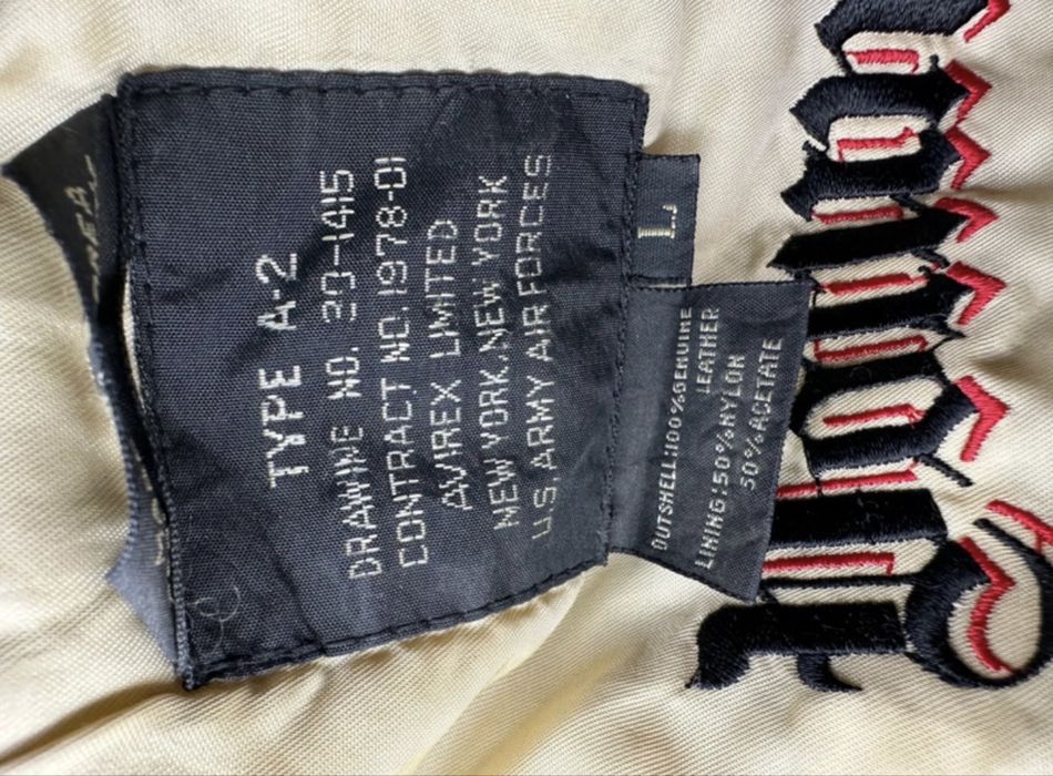 Geaca de piele Avirex Old Leather Flight Jacket