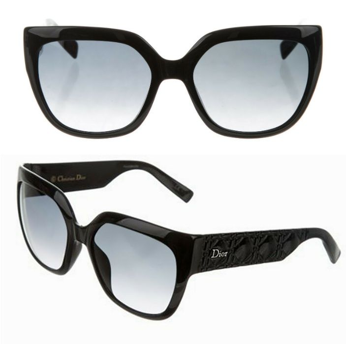 Ochelari de soare de dama Christian Dior Mystery 2 D28HD Shiny Black