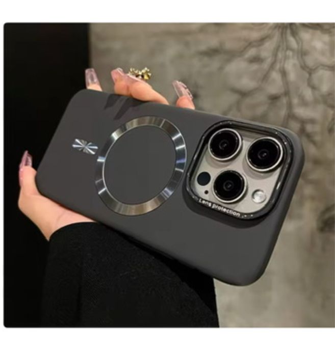 Iphone 16 16 PRO 16 PLUS 16 PRO MAX Husa Magsafe Subtire Plastic Folie