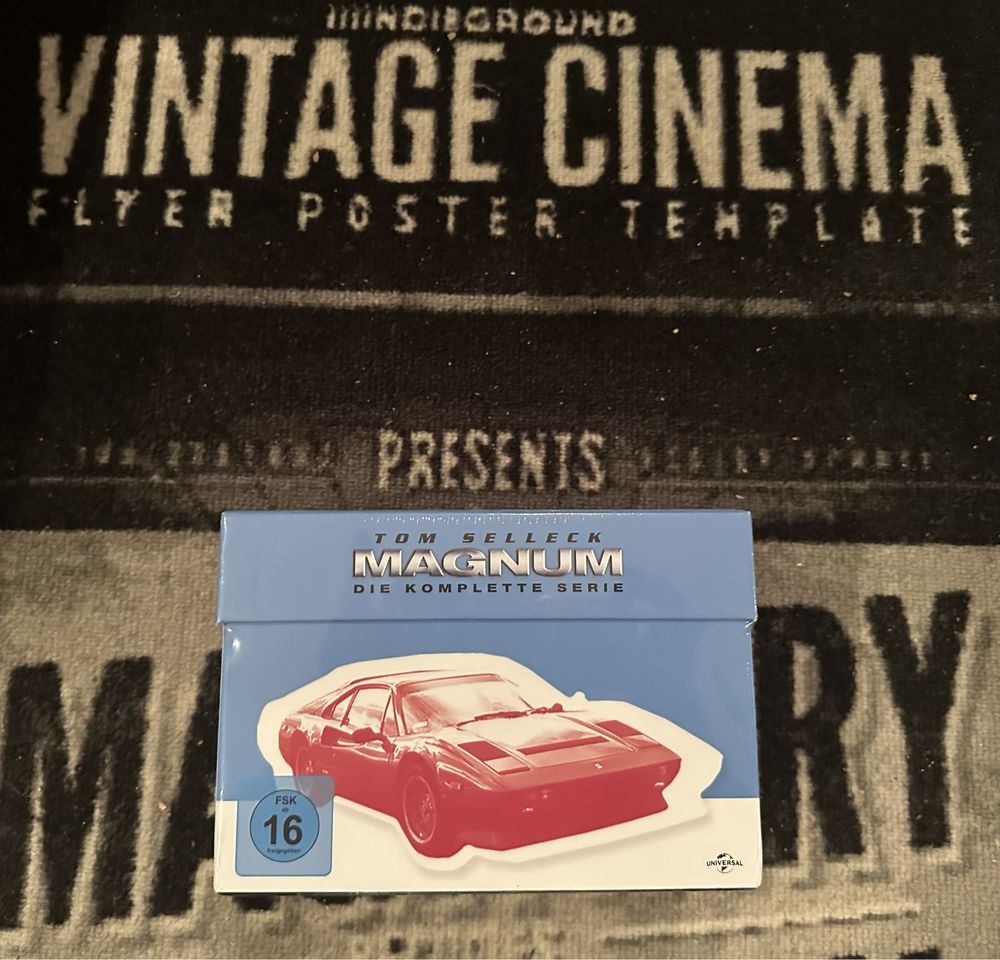 Film Serial MAGNUM P.I. Dvd Box Set Vintage Collection
