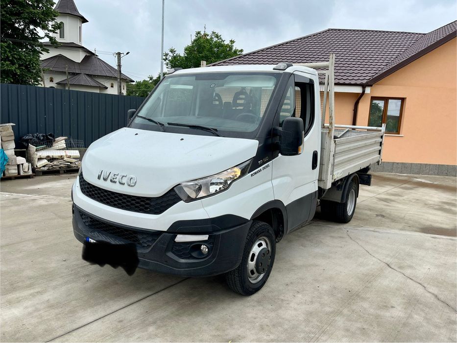 Iveco Daily 35C15 basculabil pe 3 parti, cat B, autoriz 3.5 t,