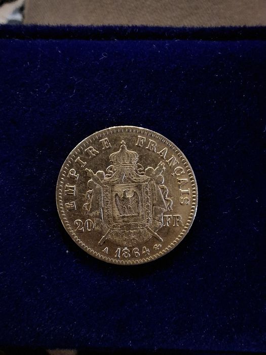 Лот Златни монети Наполеон 20 франка Злато