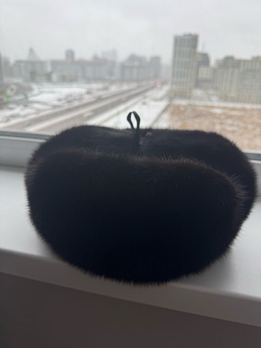 Норковая ушанка 10000