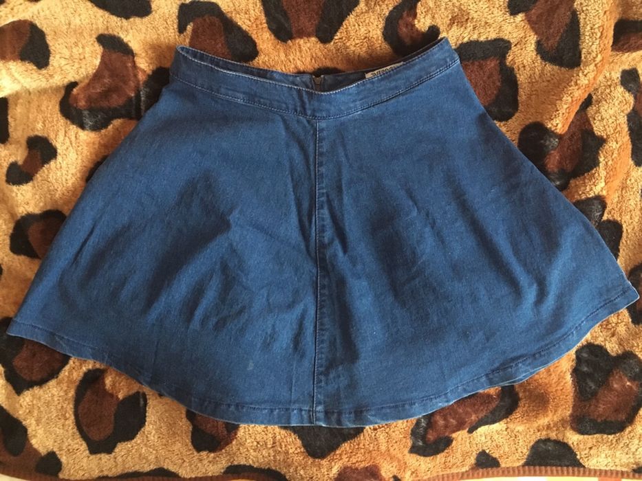 Fusta scurta denim Terranova