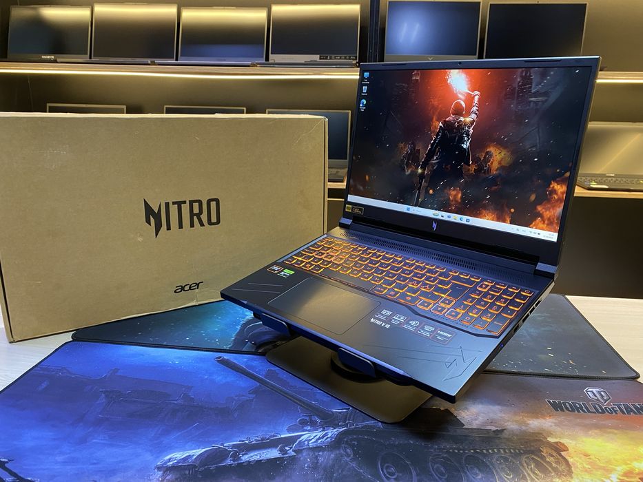 !!!МОЩНЫЙ!!! Игровой Ноутбук ACER NITRO V16 AMD Ryzen 5-8645HS/RTX4050