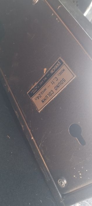 Paso тонколони, усилвател, микрофон