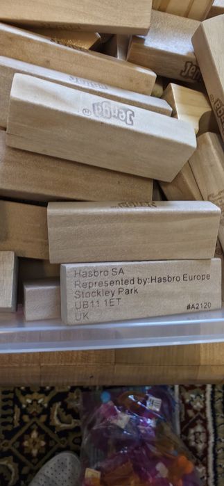 Cuburi lemn constructie + jenga